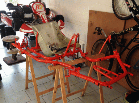 Telaio intrepid a nudo